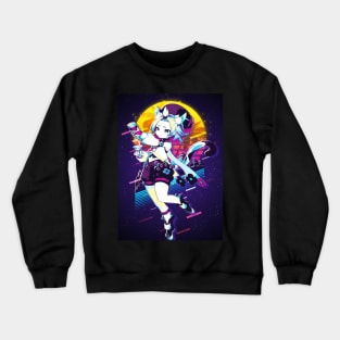 80s Retro Diona Crewneck Sweatshirt